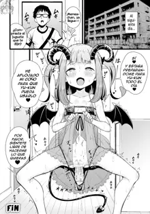 2D Comic Magazine Mesugaki Succubus Seisai Namaiki Aka-chan Heya o Wakarase-bou de Kousei Knock, Español