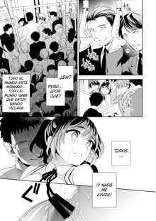 C9-41 Sayuri - Kareshi to Hatsu H Mokuzen ni Chikan ni NTR-reta Shoujo, Español