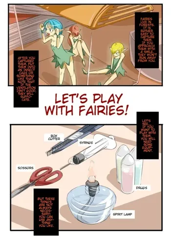 Let's Play with Fairies!, English