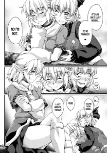 (C91) [Kougeki (Ootsuki Wataru) Hashihime Shinshoku -Shichi- (Touhou Project) [English] [desudesu], English