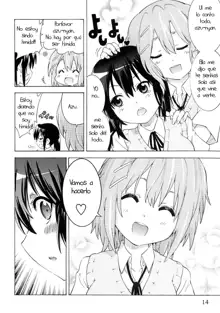 YURI-ON! #1 "Mesomeso Azunyan!", Español