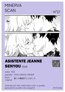 Jeanne Senyou Assistant | Asistente Jeanne Senyou, Español