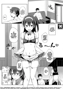 Zenryaku, Imouto ga Maid ni Narimashite | Mi Hermanita se ha Convertido en mi Sirvienta, Español