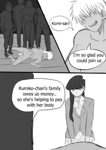 Komi Can't Cummunicate, English