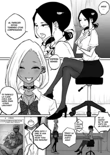 Sparta Sensei ga Oshiego no Bitch Gal ni Ecchi na Koto Sareru Hanashi | The Story of a Strict Teacher Who Got Fucked by Her Gyaru Bitch Student, Español