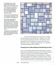 Color A Course in Mastering the Art of Mixing Colors by Betty Edwards, English