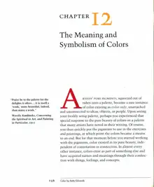 Color A Course in Mastering the Art of Mixing Colors by Betty Edwards, English