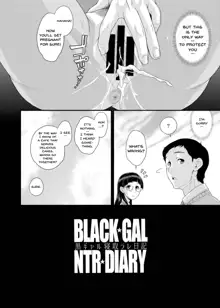 BLACK GAL NTR DIARY - Kurogal Netorare Nikki, English