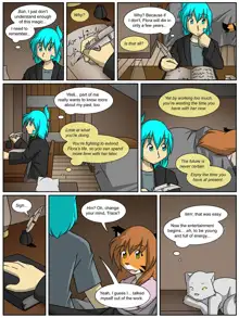 Twokinds, English