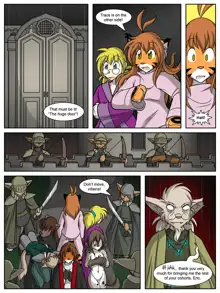 Twokinds, English