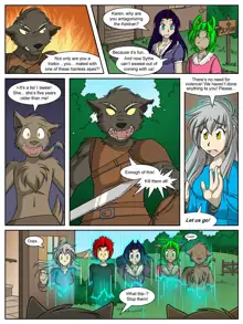 Twokinds, English