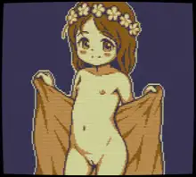 ドット絵少女 PIXEL GIRLS コレクション, 日本語