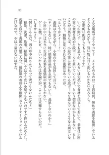 メイドな狐と監禁コン!, 日本語