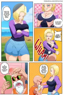 Android 18 NTR Ep.1 | Crillin contento e cornuto, Italiano