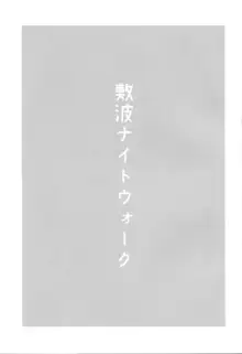 敷波ナイトウォーク, 日本語