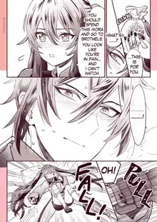 Zhongli x Hu Tao love story hentai doujinshi, English