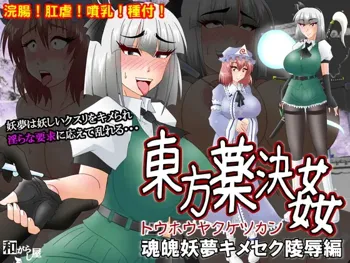 東方薬決姦 魂魄妖夢キメセク陵辱編, 日本語