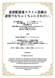 迷宮配信者スライム豆腐は迷宮でむちゃくちゃにされたい。, 日本語