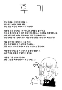 숨겨진 뒷이야기 - 이이노 미코, 한국어