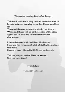 Black Cat Tango, English