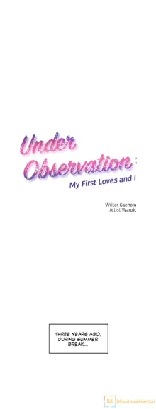 Under Observation: My First Loves and I, English