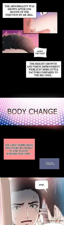 Body Change, English