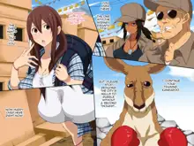 Oppai Chinko Backpacker Kaigai Hitoritabi! Kasshoku Chinko ni Ero Ero Sarechatta!! | Diary of a Backpacking College Futa!!, English