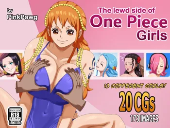 The lewd side of One Piece Girls, English