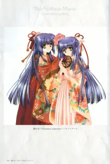 Kao no Nai Tsuki Visual Fanbook, 日本語