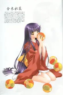 Kao no Nai Tsuki Visual Fanbook, 日本語