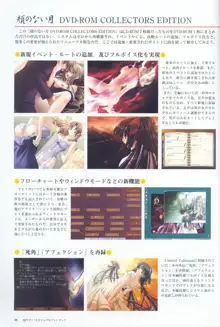 Kao no Nai Tsuki Visual Fanbook, 日本語