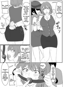 A young lady being arrested 1-8, English