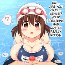 Mizugi o Wasurete Zenra de Jugyou o Ukeru Mana-chan | Mana-chan Forgot her Swimsuit and Came to Swim Class Butt Naked, English