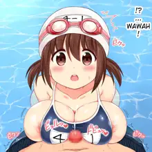 Mizugi o Wasurete Zenra de Jugyou o Ukeru Mana-chan | Mana-chan Forgot her Swimsuit and Came to Swim Class Butt Naked, English