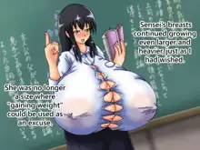 The Teacher with Swelling Breasts and the Student with a Huge Cock, English