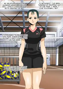 Ikemen Hakujin no Kyokon ni Sokuochi shita Mama-san Volley | Mothers from a Volleyball Team quickly succumbing to a White Hunk's Cock, English