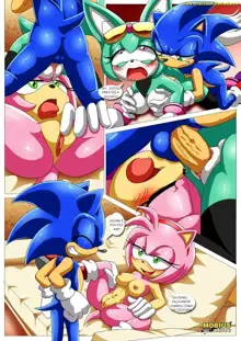 Mais que uma simples noite de filmes (Sonic porn comic) PT-BR, Português