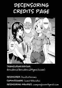 Doukyo Suru Neneki Ch. 9 (decensored), English