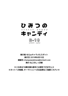 ひみつのキャンディ, 日本語