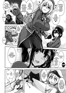 Chicchai Teitoku to Takao-san to Atago-san | Tiny Admiral, Takao-san, and Atago-san, English