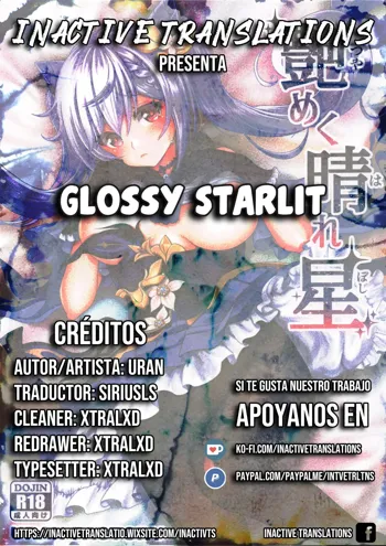 Tsuyameku Hareboshi | Glossy Starlit, Español