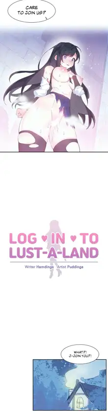 Log in to Lust-a-land, English