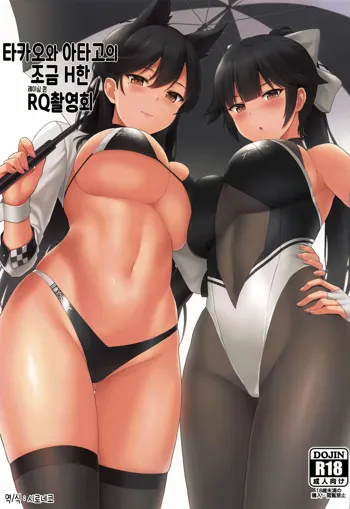 Takao to Atago no Choppiri H na RQ Satsueikai | 타카오와 아타고의 조금 H한 RQ촬영회, 한국어