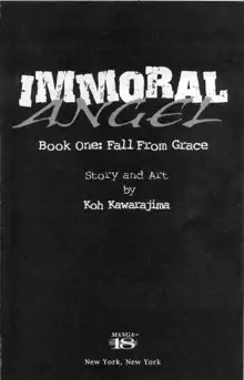 Immoral Angel Book 1: Fall From Grace, English