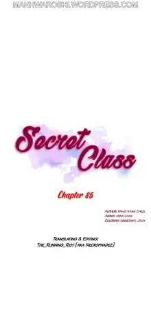 Secret Class Ch.120/?, English