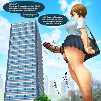 Futanari Giantess 1-2, Español