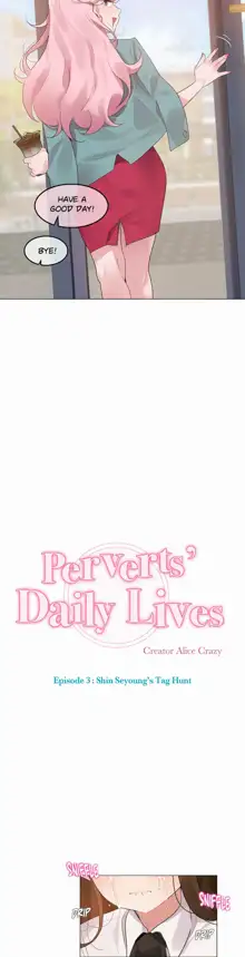 Perverts' Daily Lives Episode 3: Shin Seyoung's Tag Hunt, English