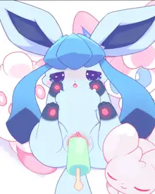 SUBSCRIBESTAR | Glaceon icepops animated all visions, 日本語