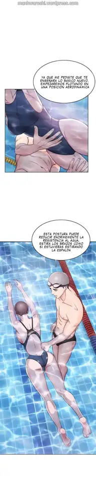 Swimpool | I Is it okay to get wet? Ch. 1~54, Español