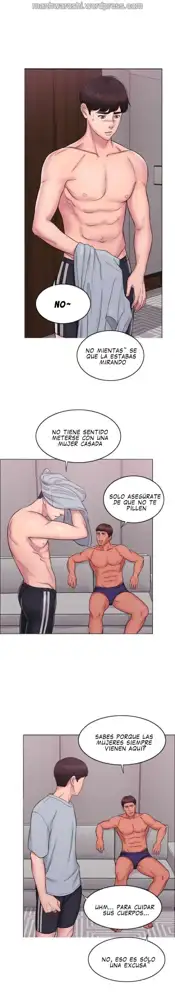 Swimpool | I Is it okay to get wet? Ch. 1~54, Español